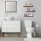 Sorbus Floating Shelves, 24 x 9 Inch Wall Mounted Wall Shelves 2 Pack for Bedroom, Kitchen, Living Room, Bathroom, and Over the Toilet